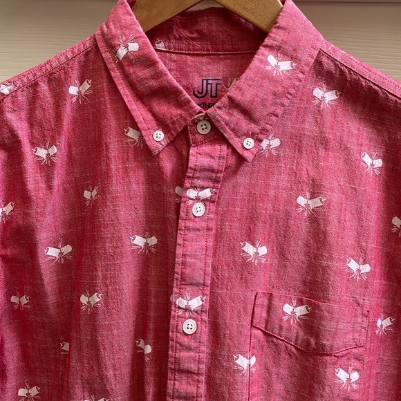 NWOT JackThreads 100% cotton button-down shirt, size Large - Picture 13 of 13